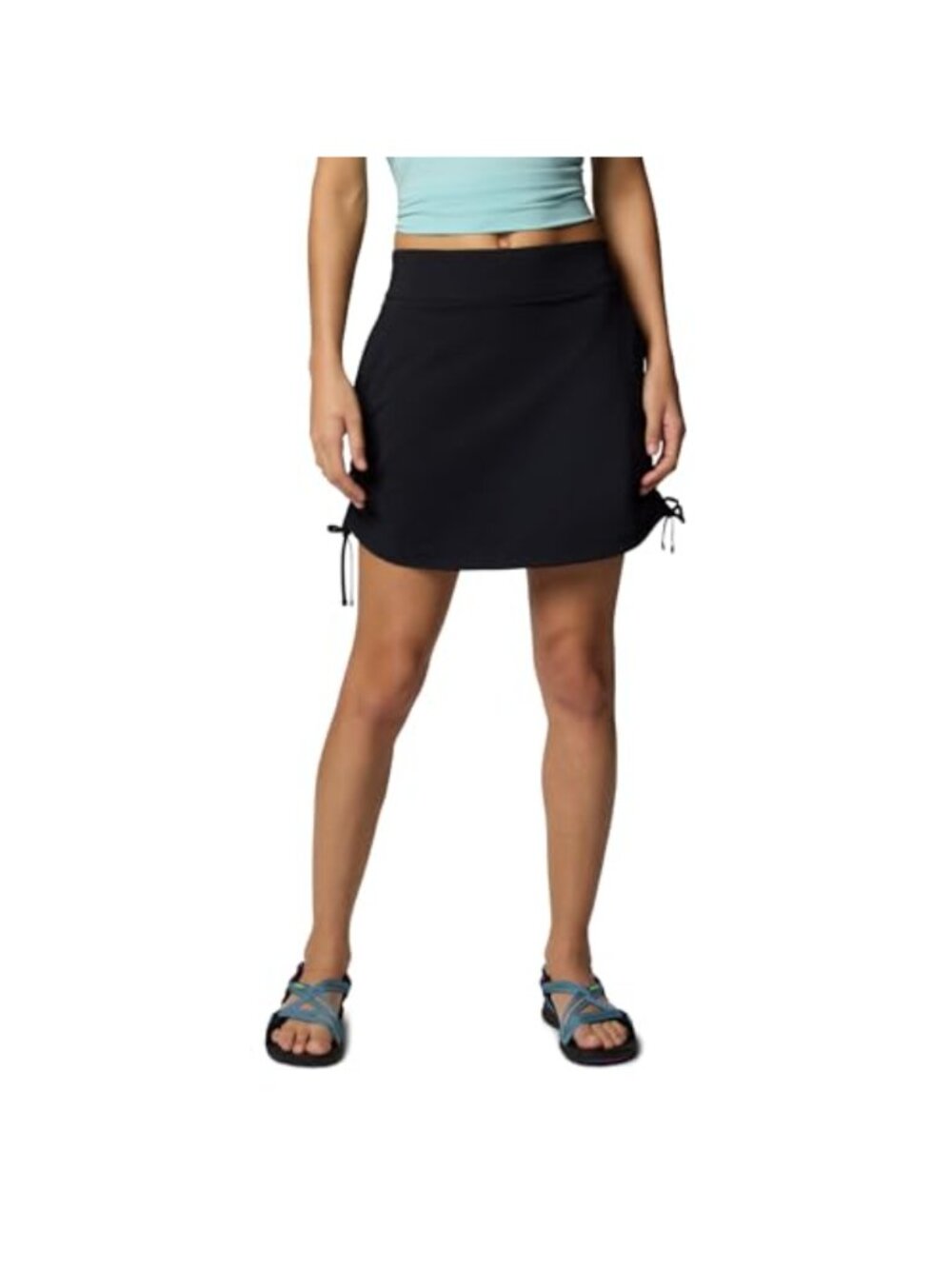 Columbia Women's All Seasons Ruched Skort Active Skirt with Built-in Shorts